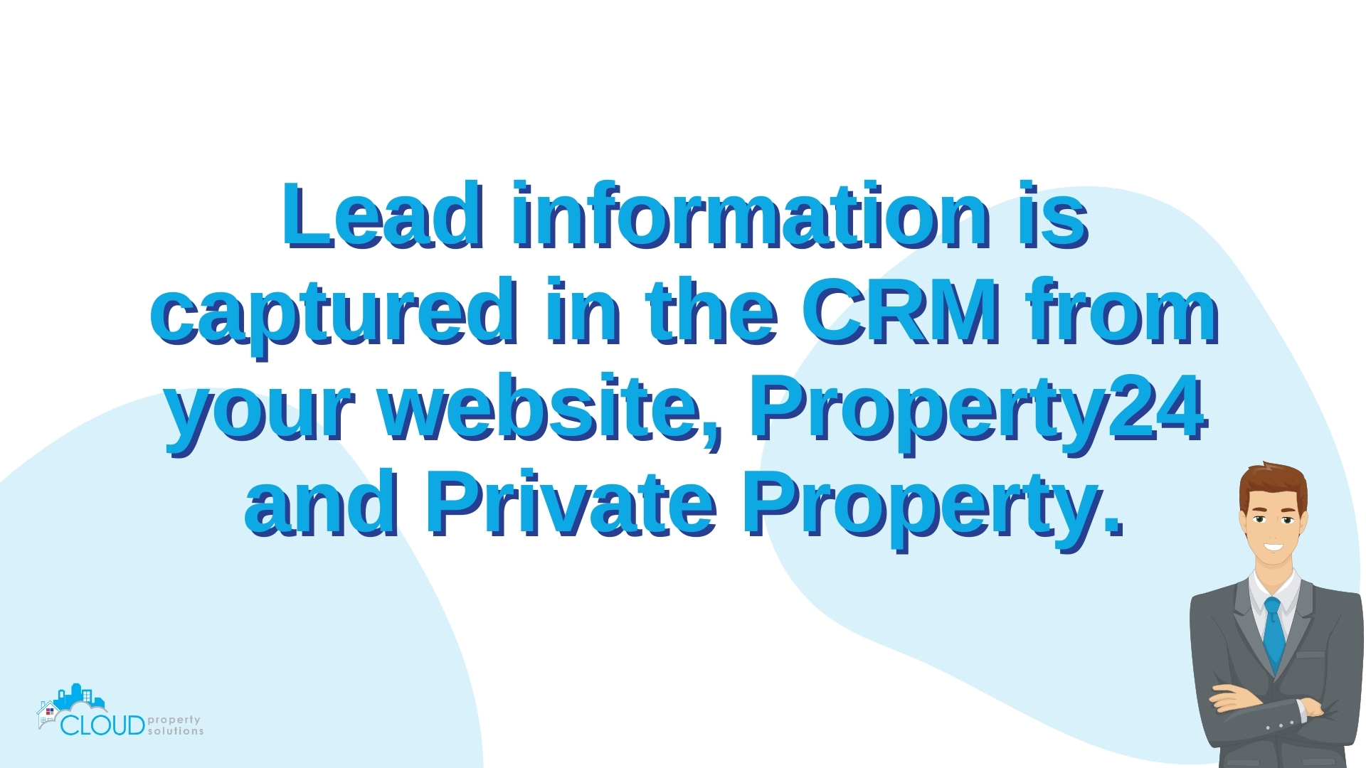Enquiries from your website, Property24 and Private Property are automatically captured.