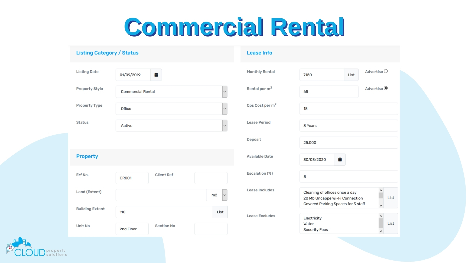 Commercial Rental